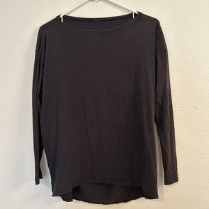 Lululemon Black Long Sleeve Top Size 8